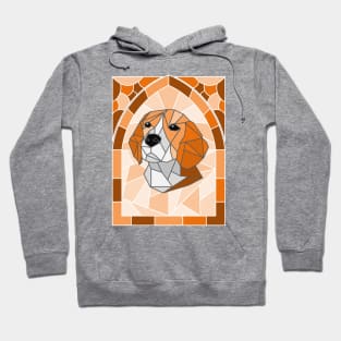 Stained Glass Beagle Hoodie